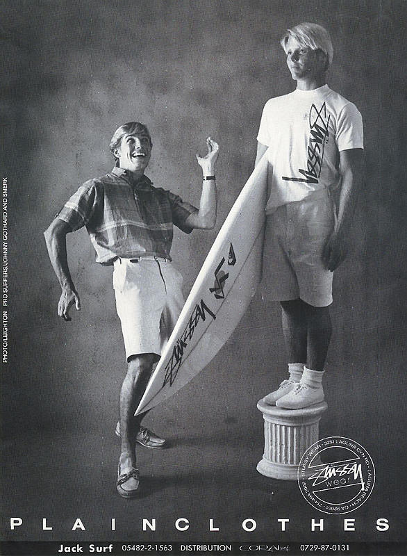 深受街頭嘻哈仔喜愛的 Stussy ,竟然是從一塊衝浪板開始!