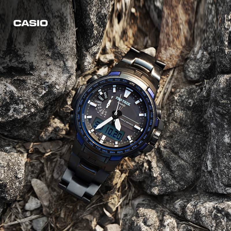 高質感外觀+細節滿滿,征服百岳最佳良伴:CASIO PRW-6100系列完美登山錶