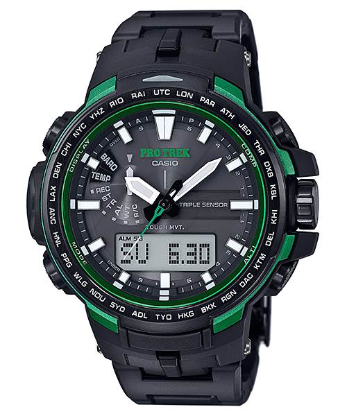 高質感外觀+細節滿滿,征服百岳最佳良伴:CASIO PRW-6100系列完美登山錶