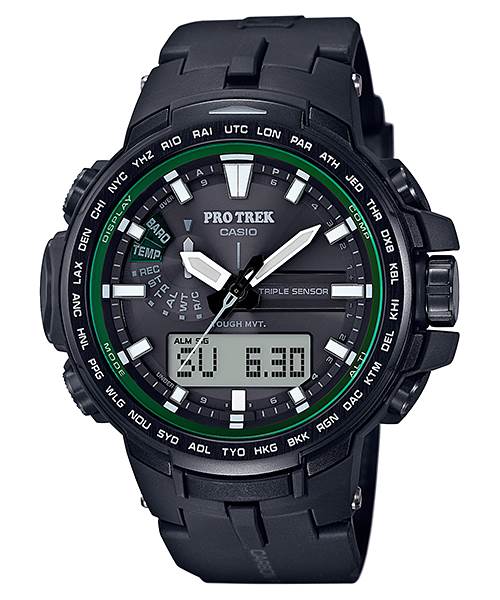 高質感外觀+細節滿滿,征服百岳最佳良伴:CASIO PRW-6100系列完美登山錶